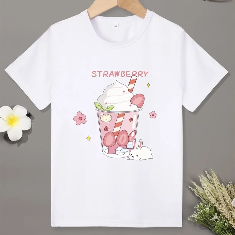 Children Boy T-shirt Clothes Casual Soft T-shirt Cute