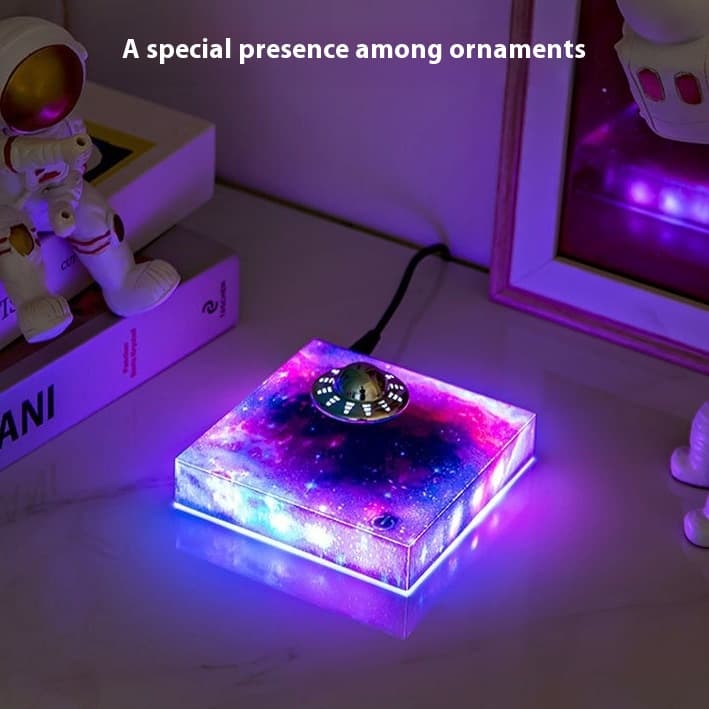 Levitating UFO Color Galaxy Lamp Magnetic Suspension
