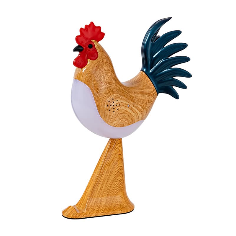 LED Rooster Night Light Touch With Sound Rechargeable
