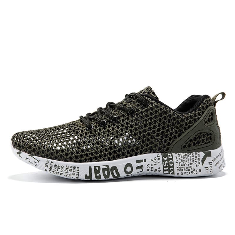 Casual Men's Shoes Breathable Sneakers Match Hollow
