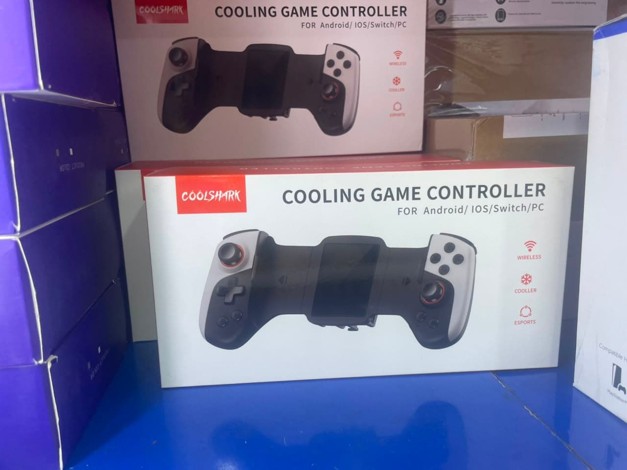 Cooling game controller