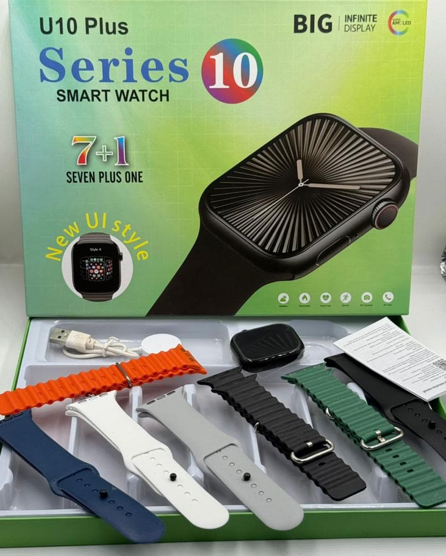 Series 10 ultra smart watch 7 in one